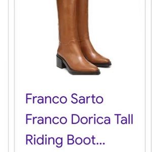 Franco Dorica Tall Riding Boot Size 9